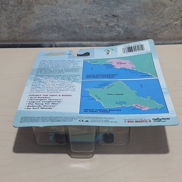 Johnny Lightning Surf Rods Da Surf Woody 2000 Die Cast Scale 1:64 - Picture 6 of 11